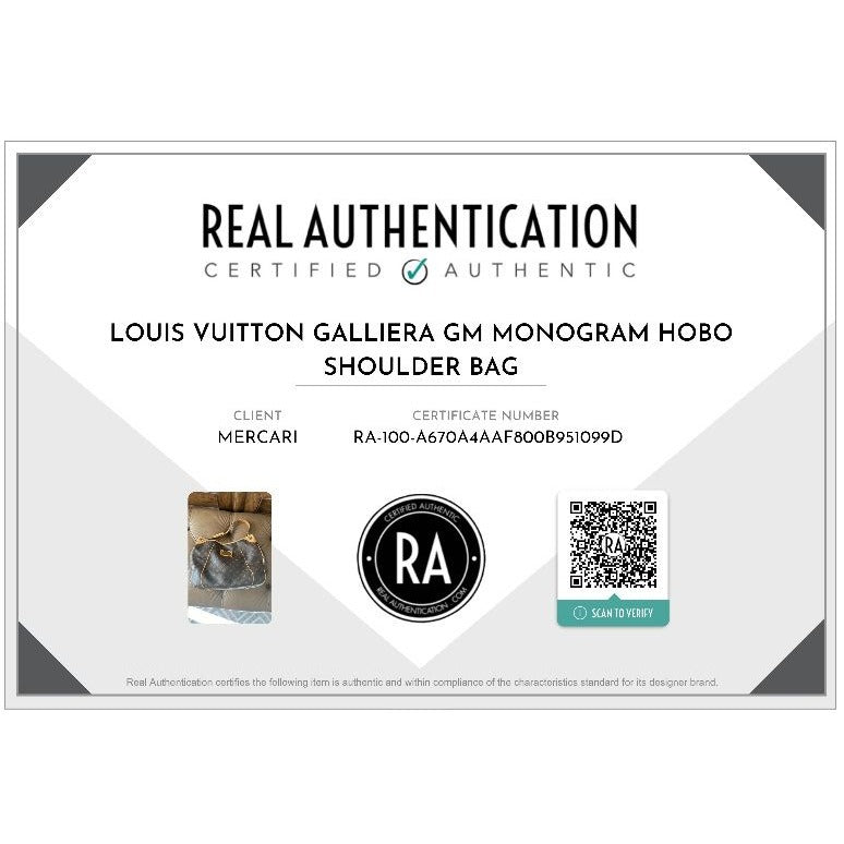 LOUIS VUITTON Galliera GM Monogram Shoulder Bag