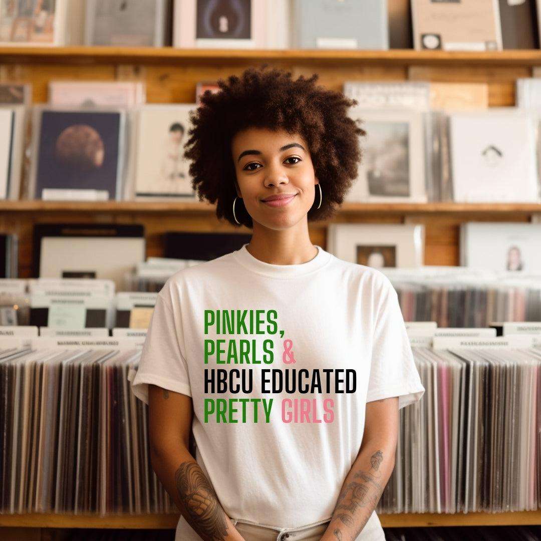 Pinkies & Pearls Sorority T-Shirt