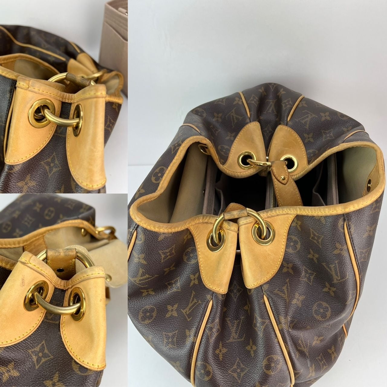 LOUIS VUITTON Galliera GM Monogram Shoulder Bag