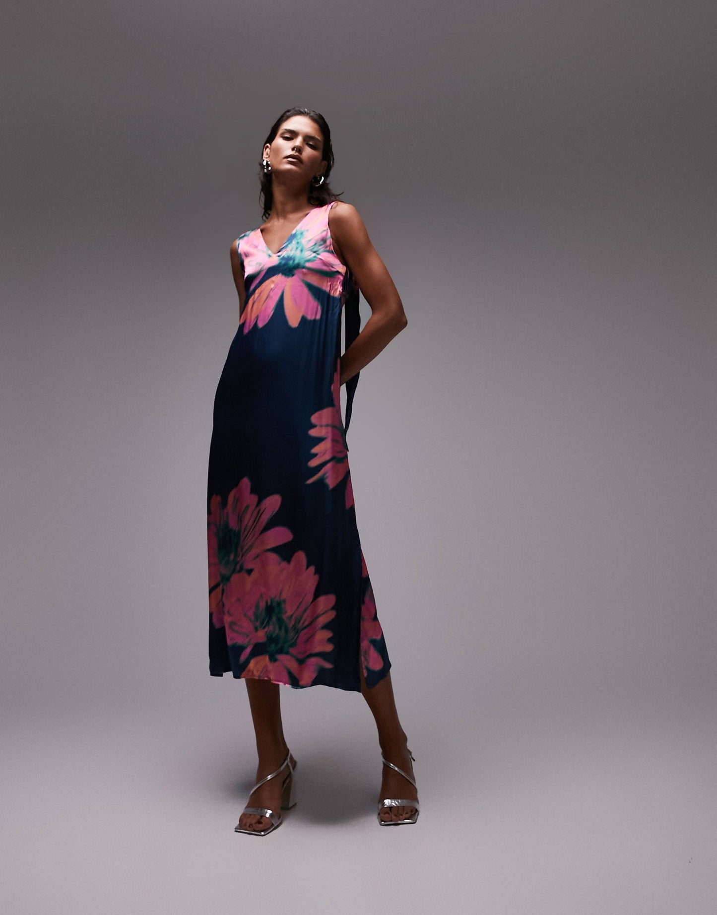 Topshop Floral Dress Size 14