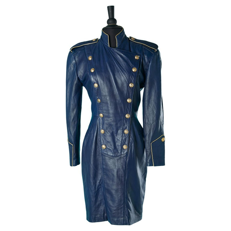 Michael Hoban Leather Dress Size Small