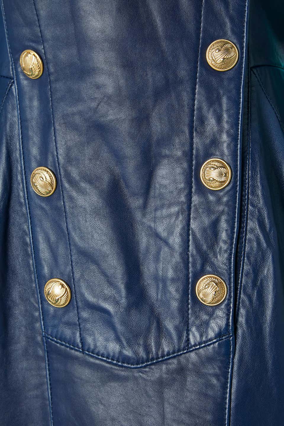 Michael Hoban Leather Dress Size Small