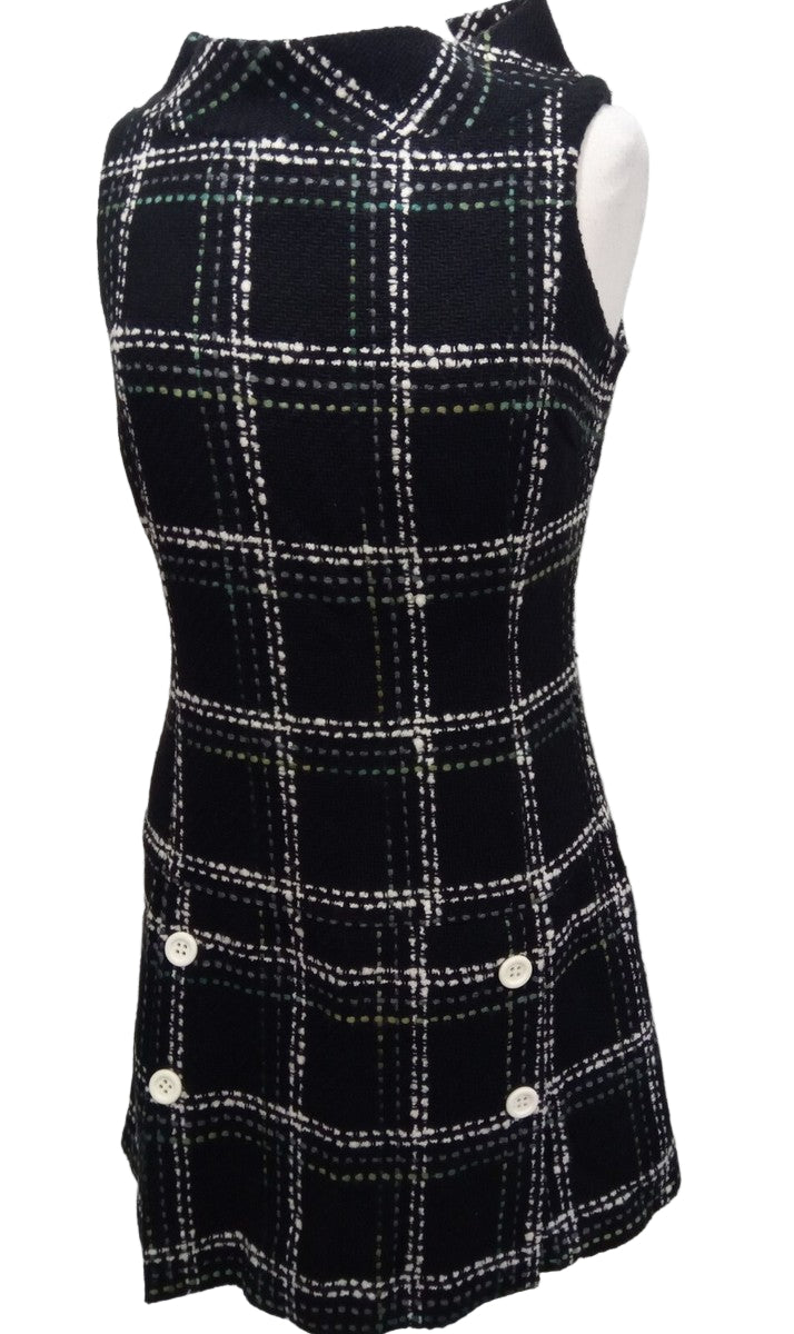 Zara Basics Plaid Dress