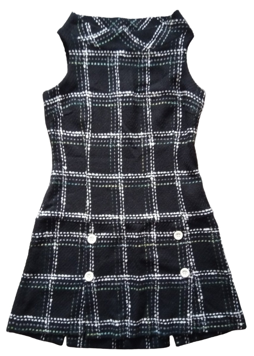 Zara Basics Plaid Dress