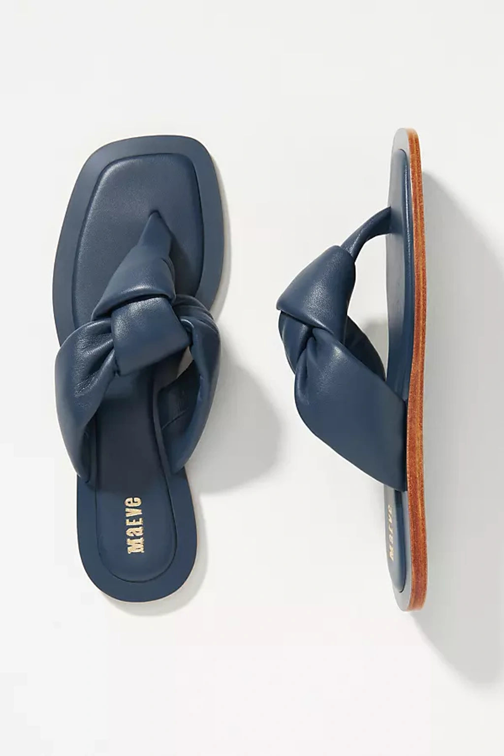 Maeve by Anthropologie Puffy Knotted Sandals Size 8.5