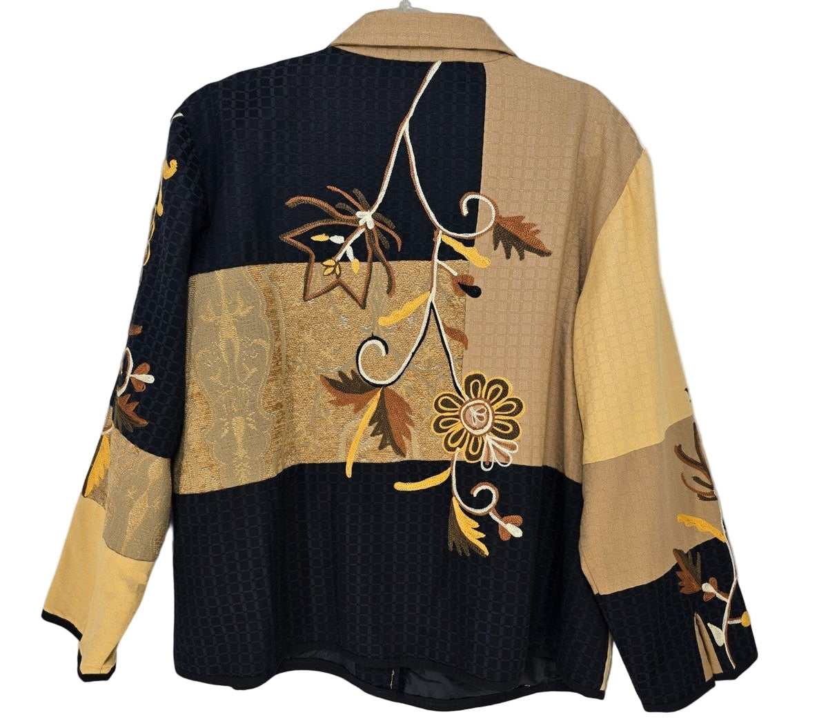 Indigo Moon Black Tan Jacket Size Small