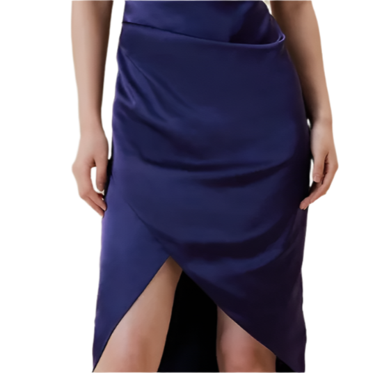 Banana Republic Navy Cold Shoulder Dress Size 10
