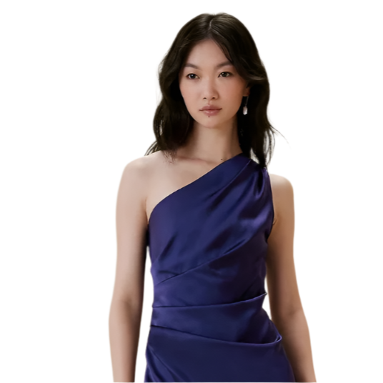 Banana Republic Navy Cold Shoulder Dress Size 10