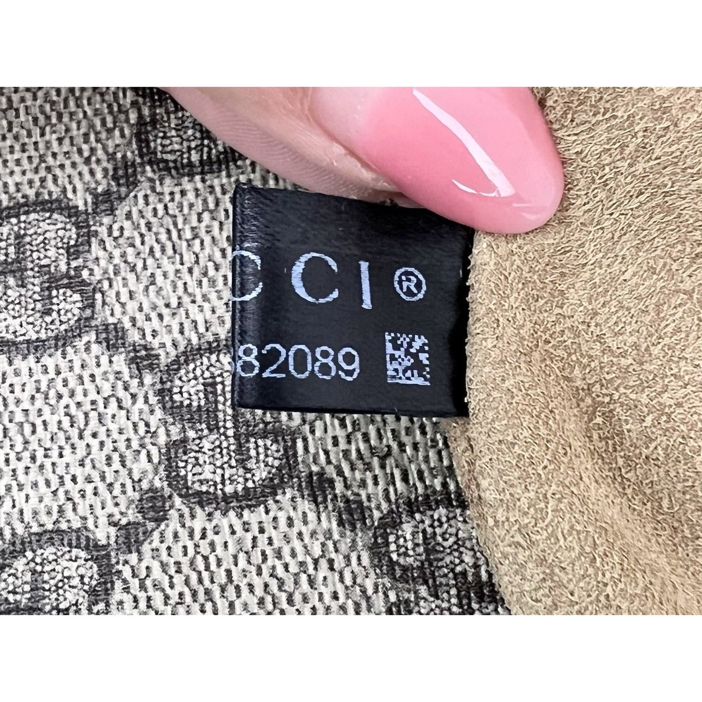 Gucci GG Supreme Web Padlock Black Messenger Shoulder Bag