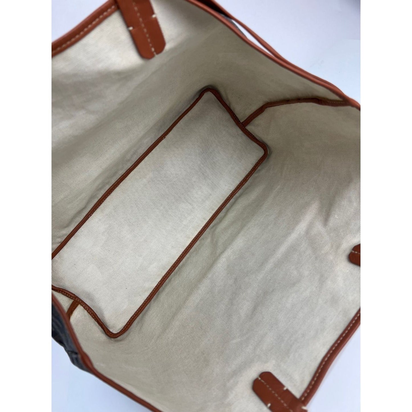 GOYARD St. Louis Goyardine PM Black Tote Bag