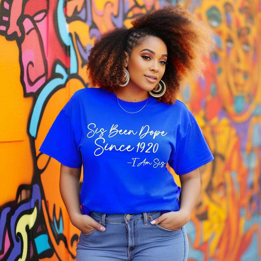 Z Phi B 1920 Sis Been Dope Sorority Tee