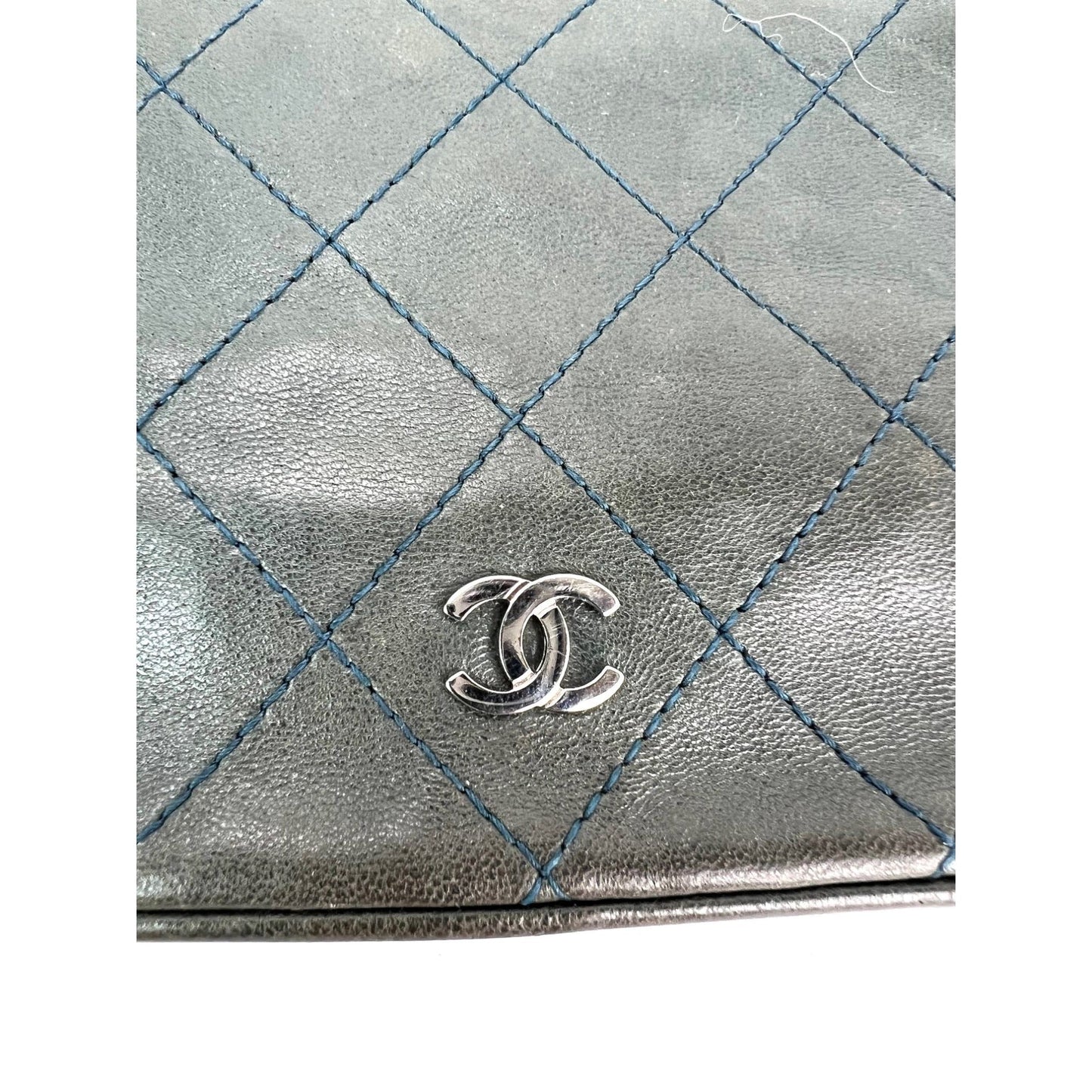 Chanel Quilted Lambskin Stitched Wallet on a Chain Crossbody Bag