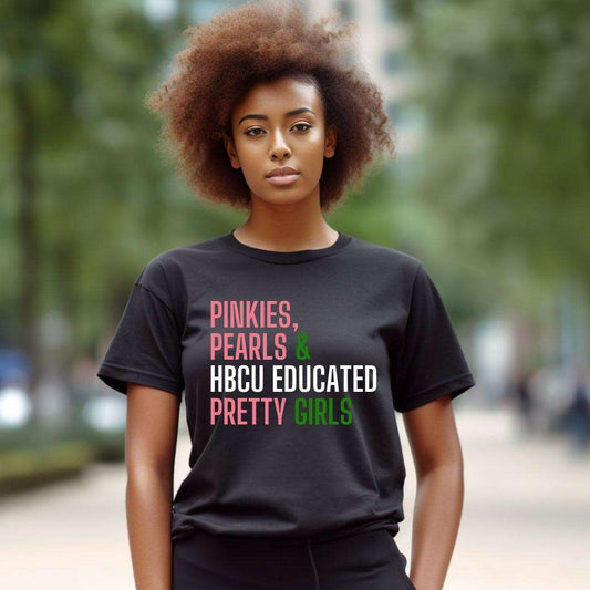 Pinkies & Pearls Sorority T-Shirt