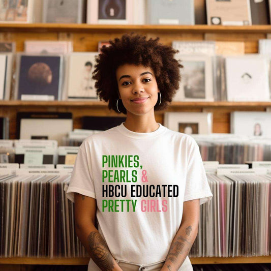 Pinkies & Pearls Sorority T-Shirt