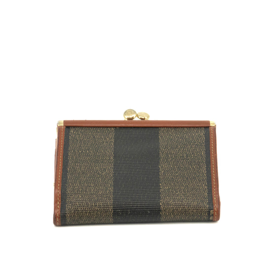 Fendi Coated Canvas Compact Wallet #73 #3353