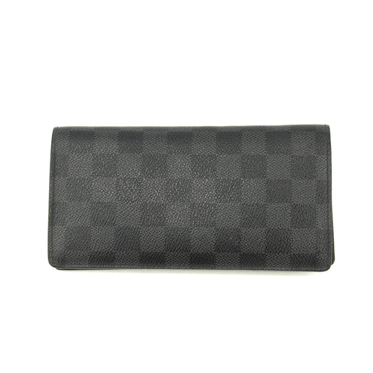 Louis Vuitton Damier Graphite Long Wallet #3857