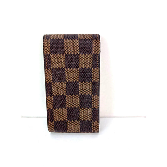 LOUIS VUITTON Damier Ebene Cigarette Card Cosmetic Case Pouch