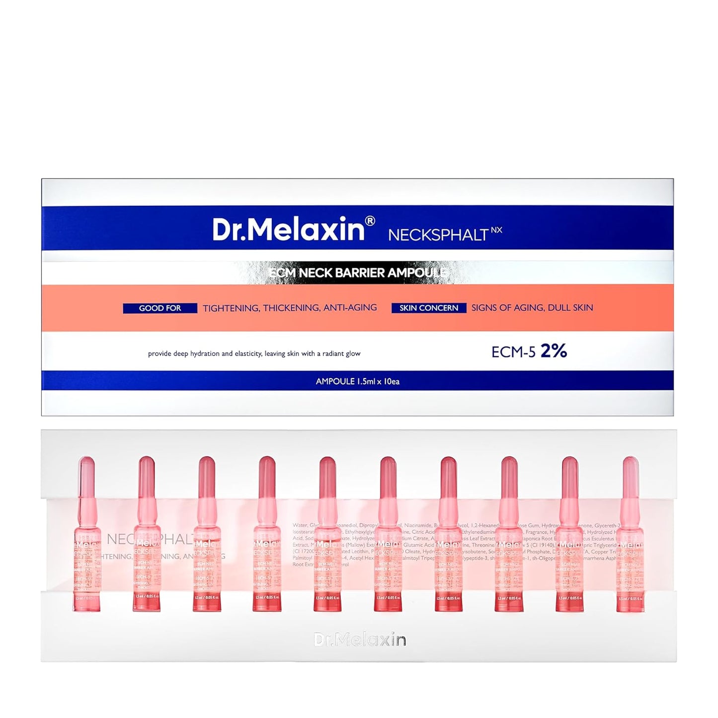 Dr. Melaxin Necksphalt ECM Neck Barrier Ampoule