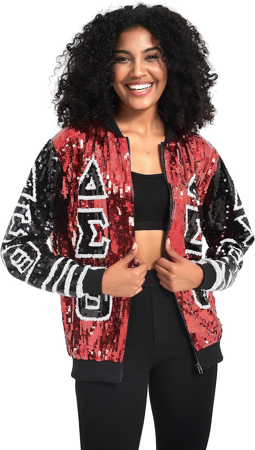 Delta Sigma Theta DST 1913 Sorority Sequin Jacket