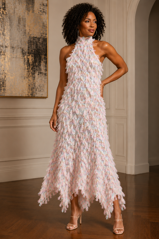 Akira It Factor Mesh Maxi Dress Size 1X