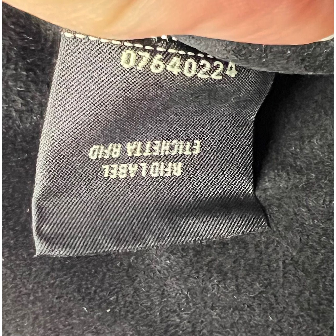 Fendi Peekaboo I see u Medium Printed Velvet Black Blue Satchel Shoulder Bag