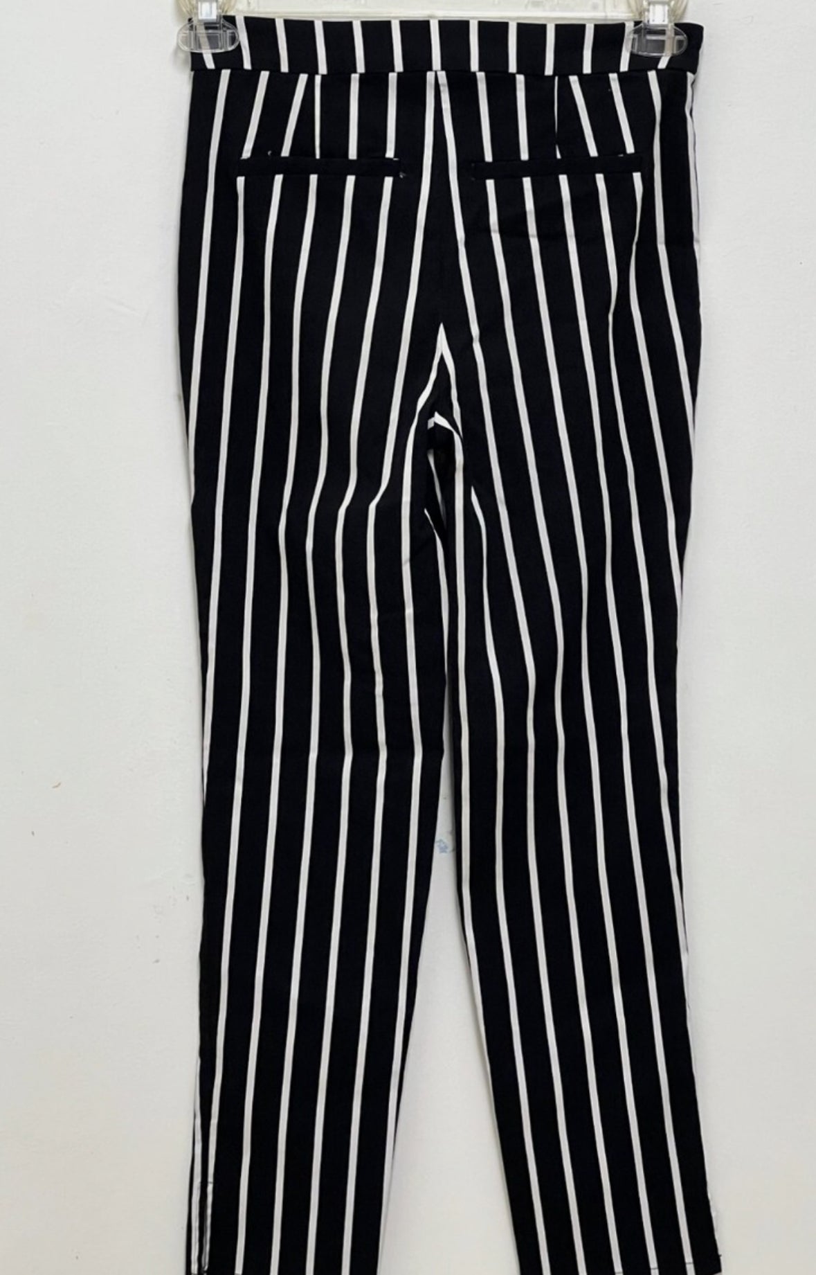 Forever 21 Black White Striped Pants