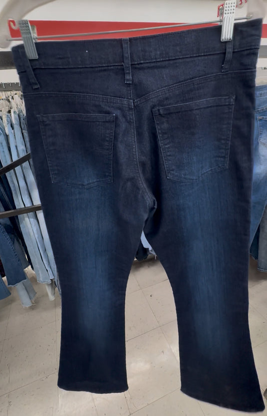 R4R Rave Sheer Stripes Jeans Size 7