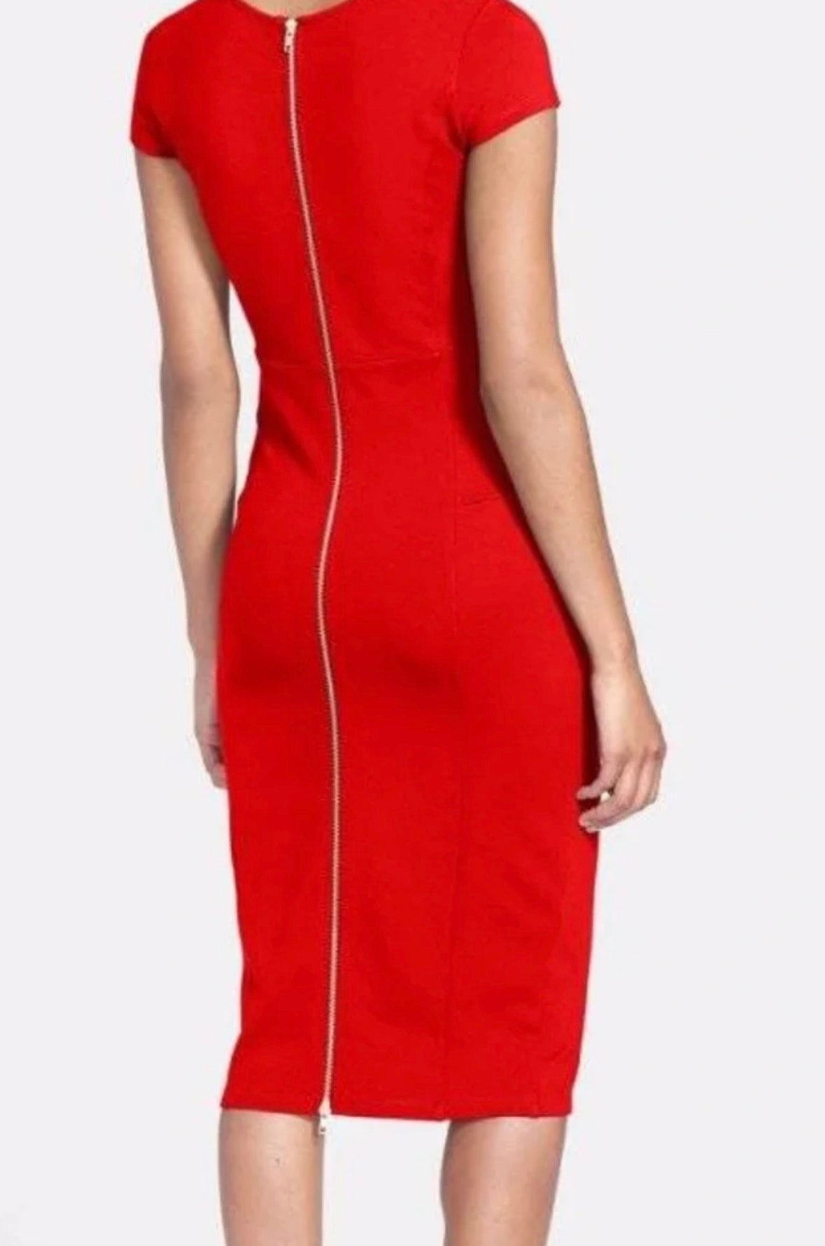 Felicity & Coco Red Pencil Dress