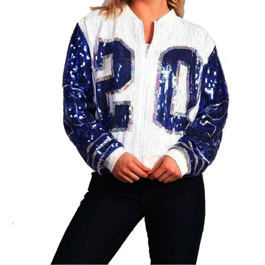 Zeta Phi Beta 20 ZPB Sorority Sequin Jacket