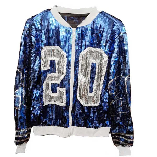 Zeta Phi Beta 20 ZPB Sorority Sequin Jacket