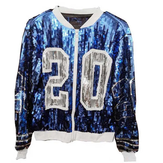 Zeta Phi Beta 20 ZPB Sorority Sequin Jacket