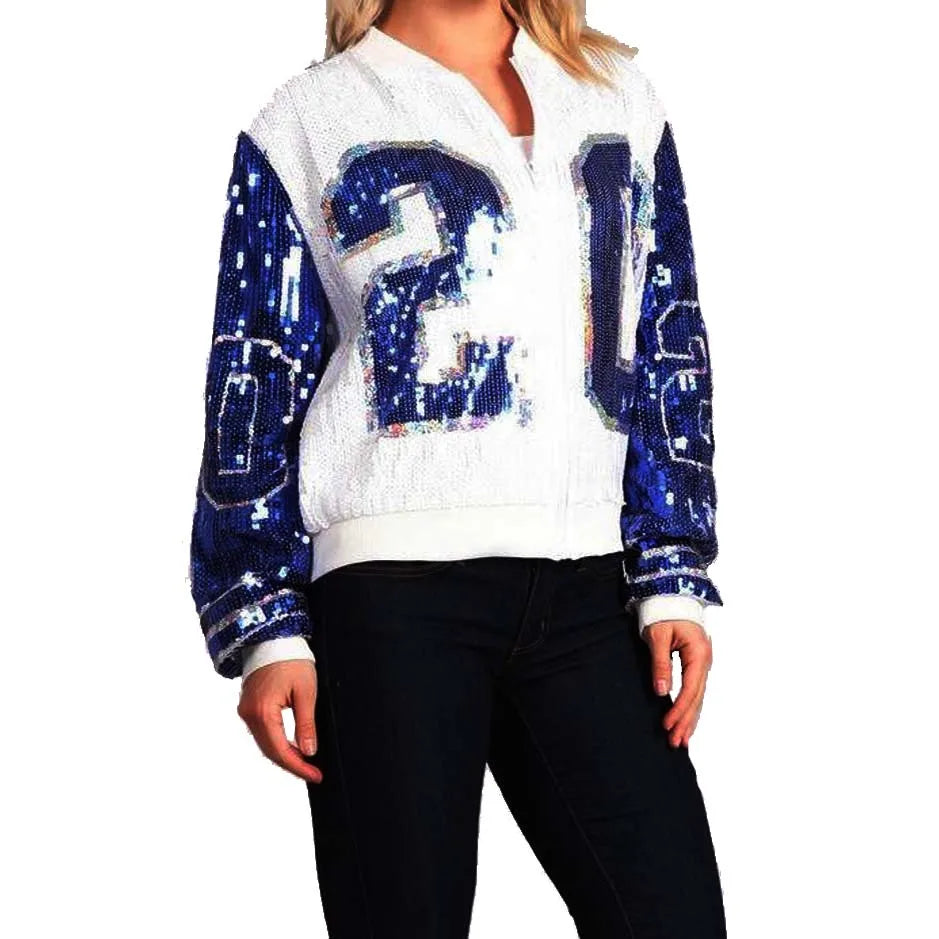 Zeta Phi Beta 20 ZPB Sorority Sequin Jacket