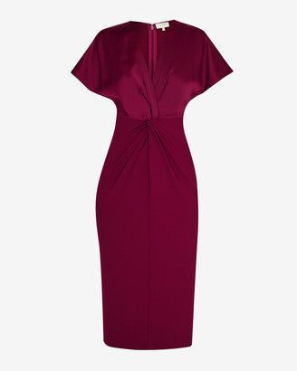 Ted Baker Ellame Wrap Over Bodycon Dress Size 4