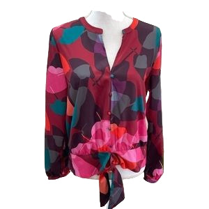Allison Joy Colorful Blouse Size XSmall