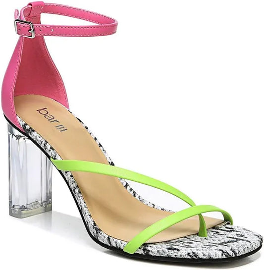 BAR III
BLAKKE FAUX LEATHER ANKLE STRAP HEELS Size 11