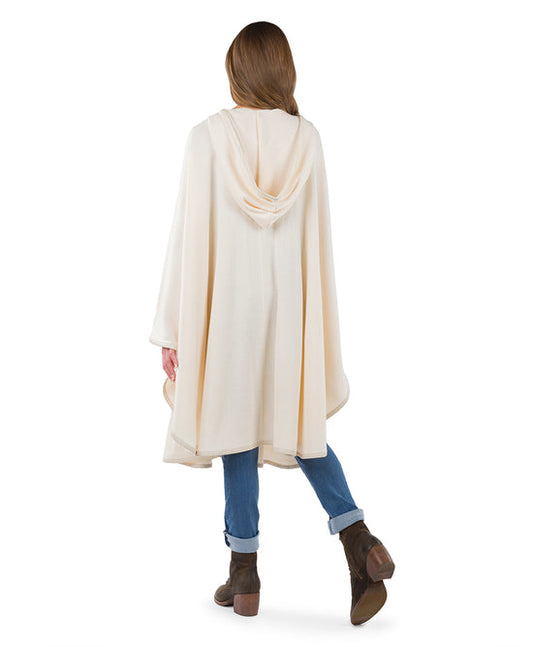 Patricia Nash Hooded Cape with Clasp One Size Fits Most