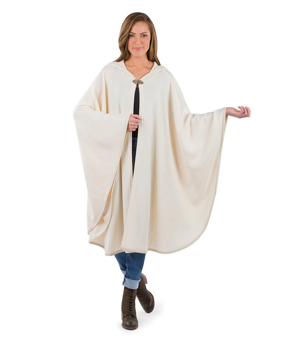 Patricia Nash Hooded Cape with Clasp One Size Fits Most