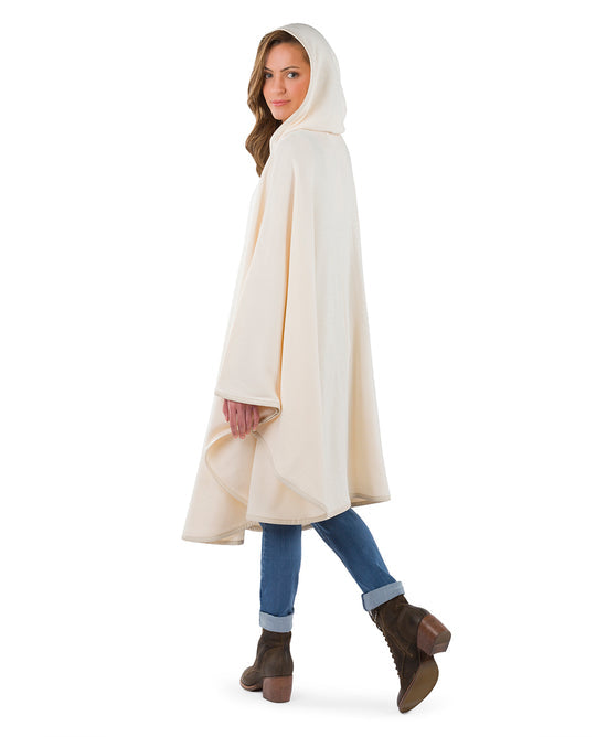 Patricia Nash Hooded Cape with Clasp One Size Fits Most