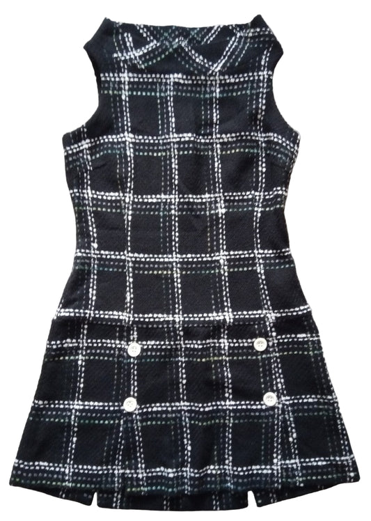 Zara Basics Plaid Dress