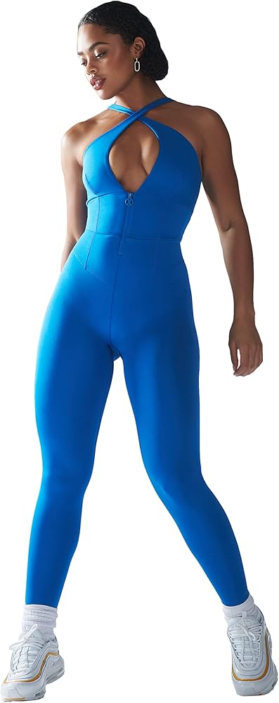 Savage x Fenty Blue Hotline Jumpsuit Size 16/18