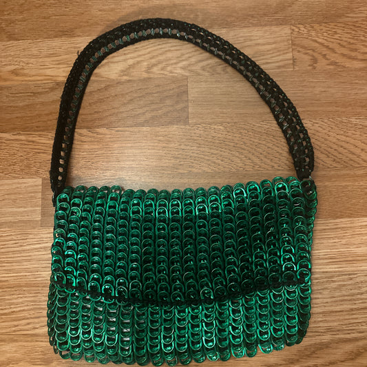 Handmade Crocheted Soda Pop Top Handbag
