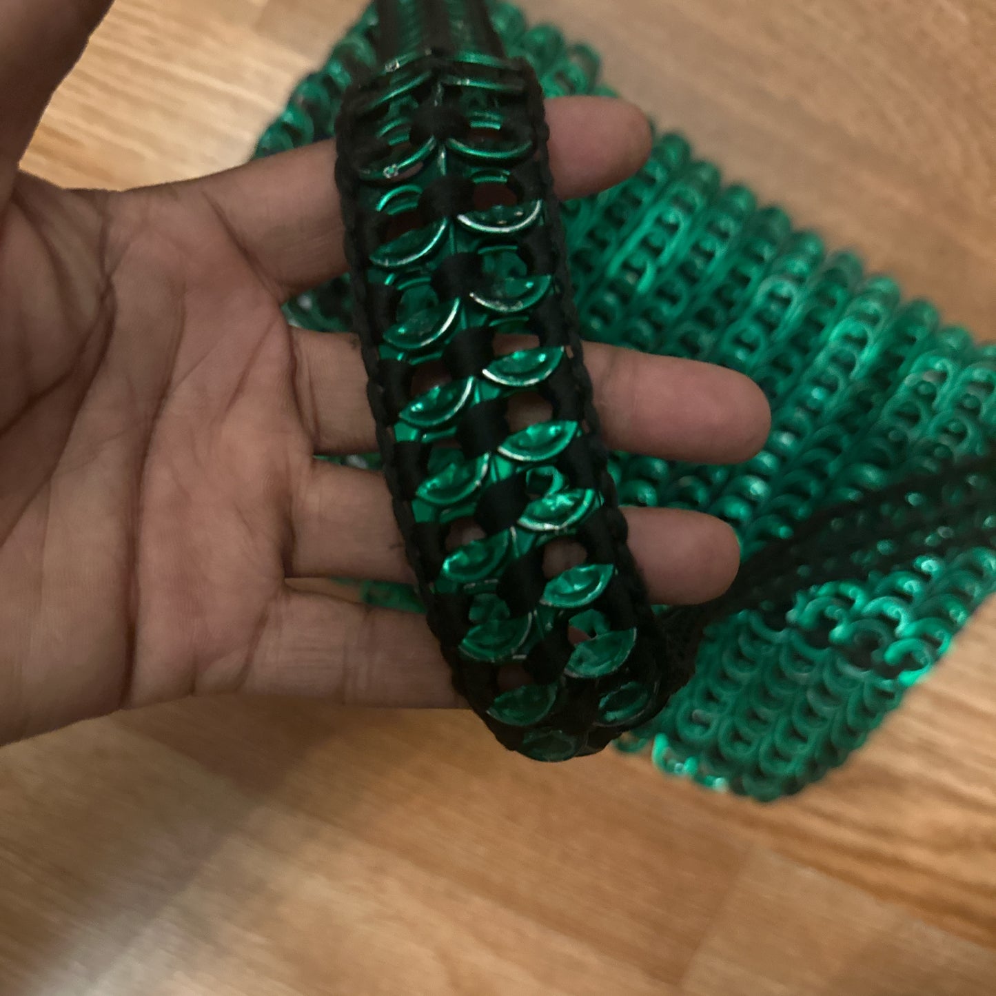 Handmade Crocheted Soda Pop Top Handbag