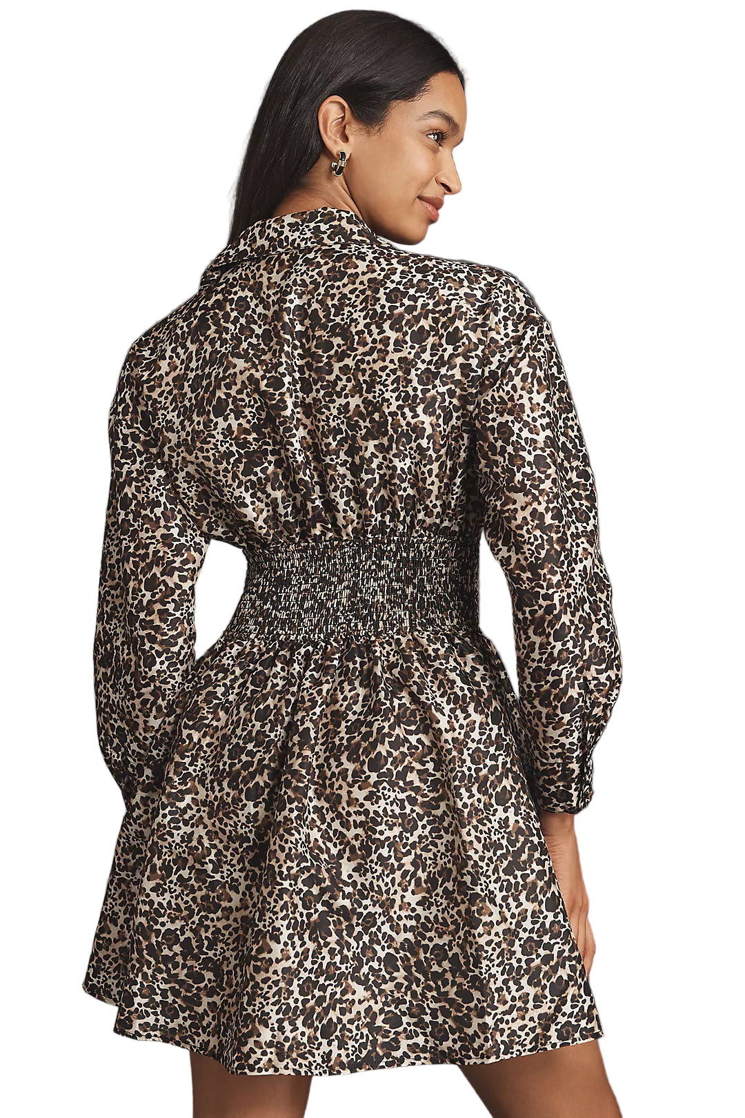 Hutch Long-Sleeve V-Neck Mini Dress Size Medium