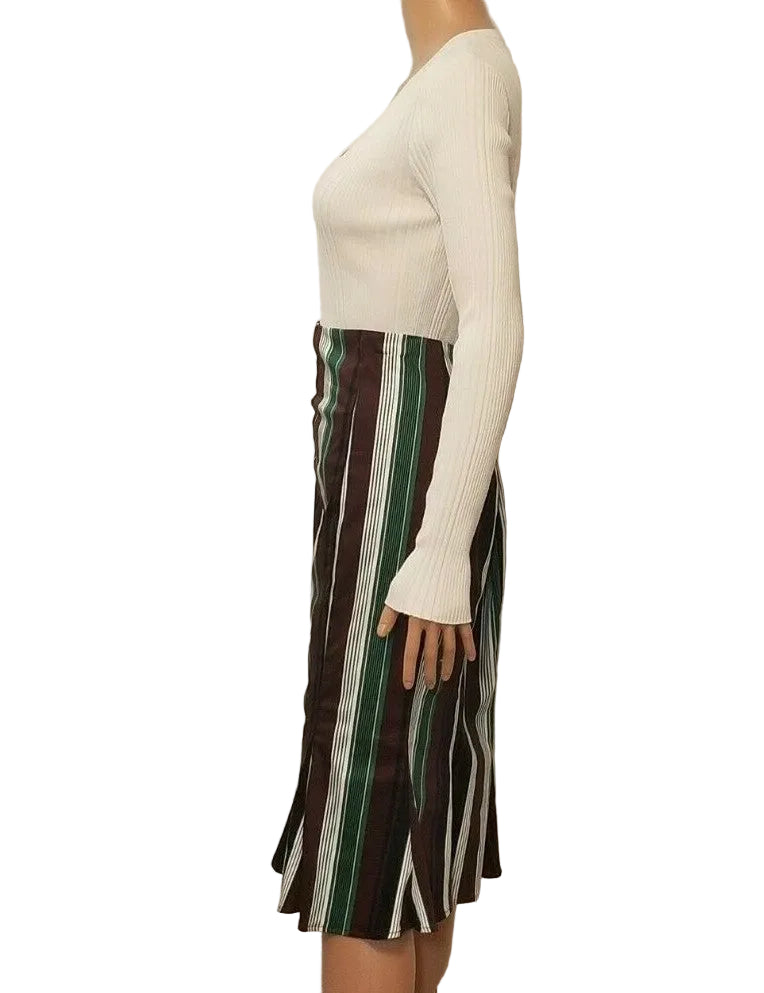 New York Company Striped Skirt Size 12