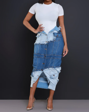 Aphrodite Denim Skirt Size Small