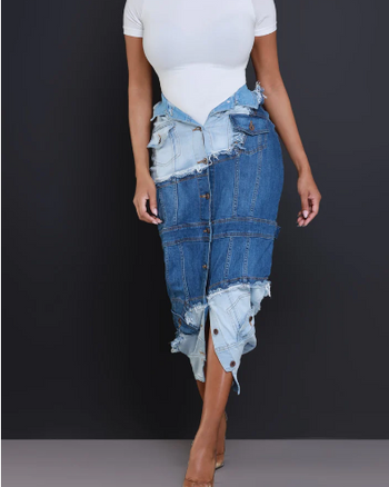 Aphrodite Denim Skirt Size Small