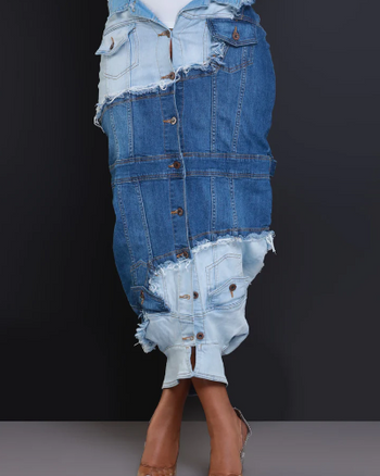 Aphrodite Denim Skirt Size Small