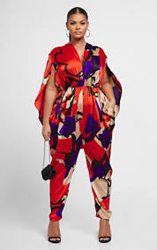 New York Company Colorful Jumpsuit Size XLarge (Signs of Wear)