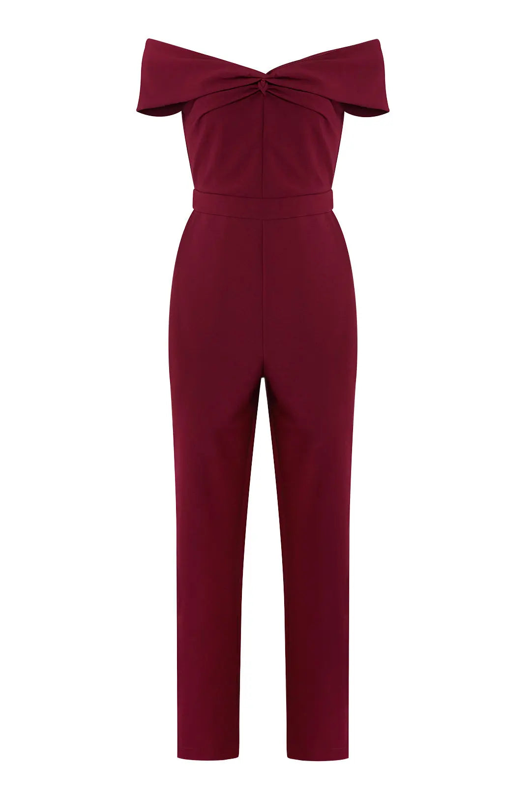 Adelyn Rae Karlie Burgundy Jumpsuit Size Medium