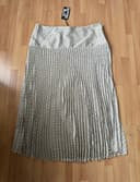 Future Collective Drop Waist Pleated Ankle Skirt Size XLarge